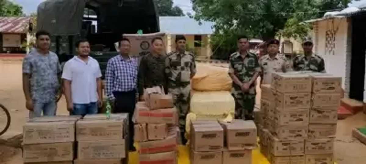 त्रिपुरा में बीएसएफ का बड़ा ऑपरेशन, 20 लाख के नशीले पदार्थ जब्त किए